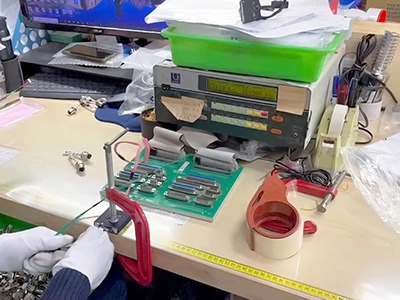 In-process quality inspection for wire harness and cable assembly production