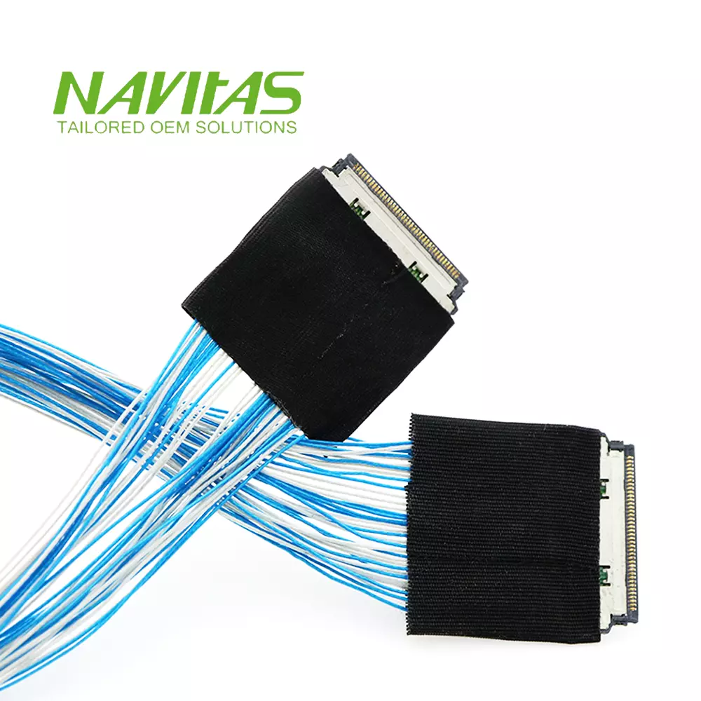 JAE Crimping Connector LCD Wire Harness Assembly