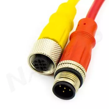 M8 M12 M16 M23 Waterproof Cable Assemblies for Industrial Automation