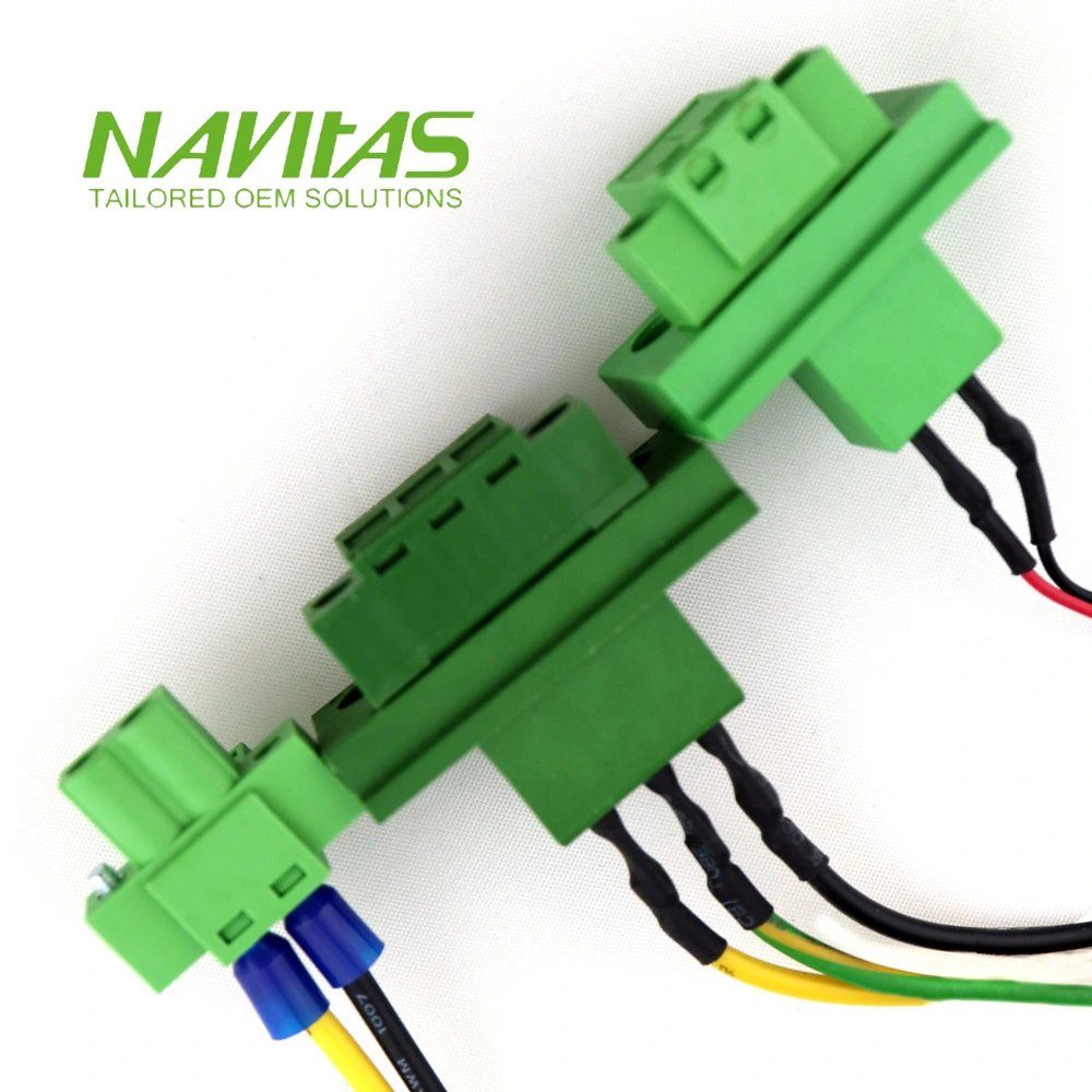 Female Header MC101-50803 Terminal Block Cable Assembly