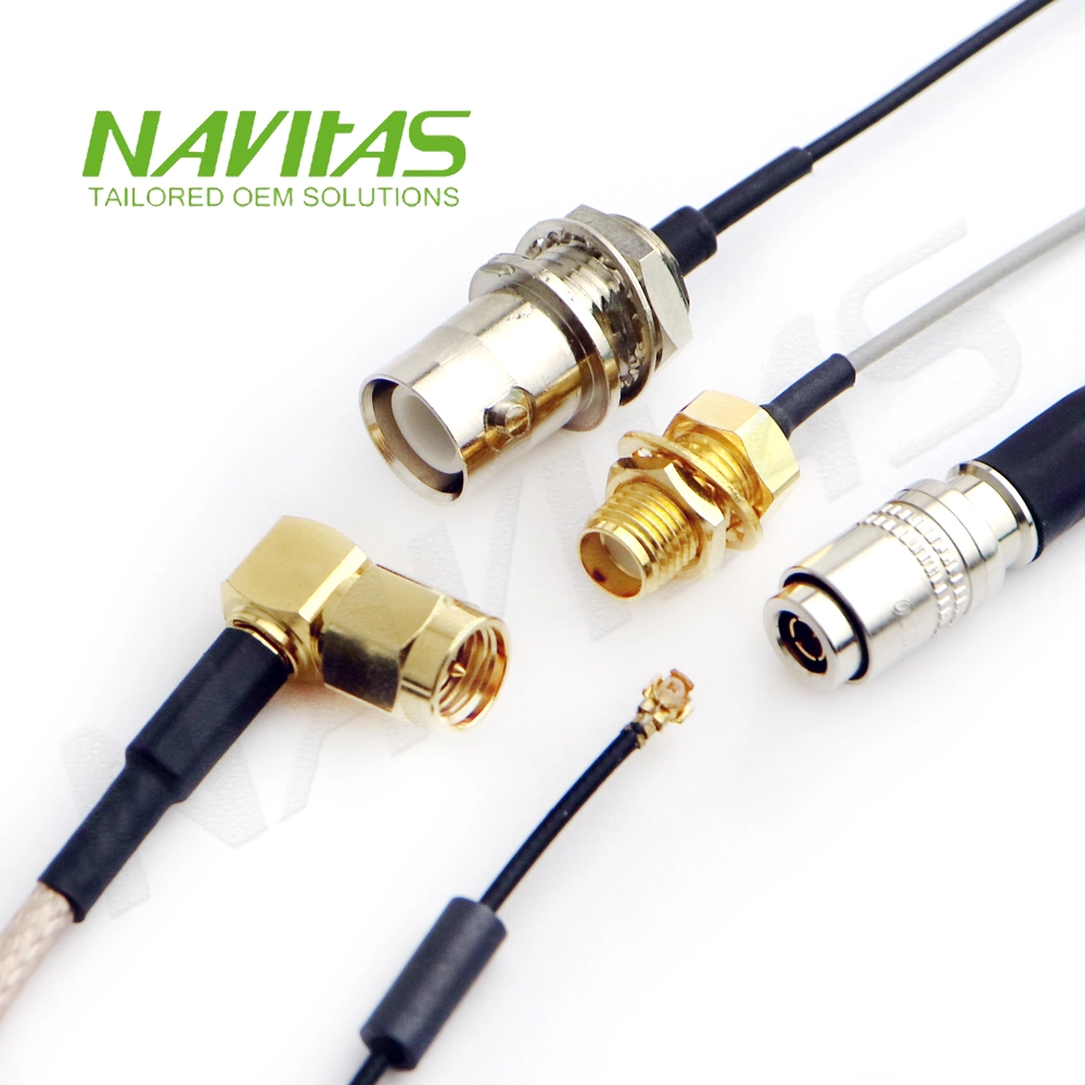 Custom RF Coaxial Cable Assemblies Manufacturer in Taiwan for Industrial, Medical and Communication Applications