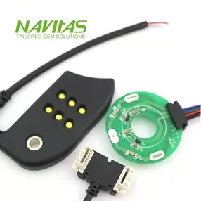 PCB connector wire harness for compact board to wire connection applications